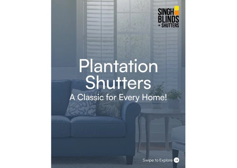 Premium Plantation Blinds Brisbane – Stylish & Durable Window Solutions