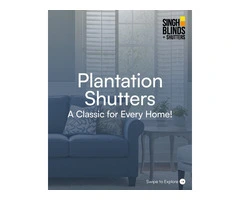 Premium Plantation Blinds Brisbane – Stylish & Durable Window Solutions