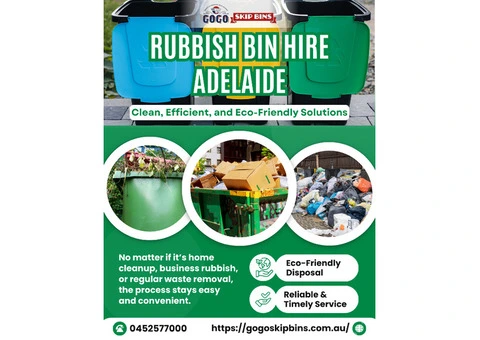 Quick Skip Bin Hire in Adelaide | GoGo Skip Bins