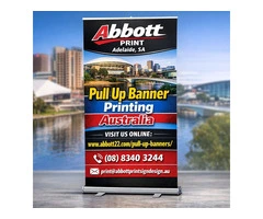 Affordable Pull Up Banner Printing Australia for Every Event