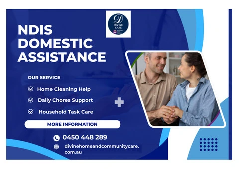 NDIS Domestic Assistance Parkinson | Call Today - 1/3