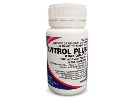 Avitrol Plus Wormer Tablets for Birds