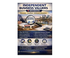 Independent Business Valuers in Brisbane | Accurate & Certified Valuations