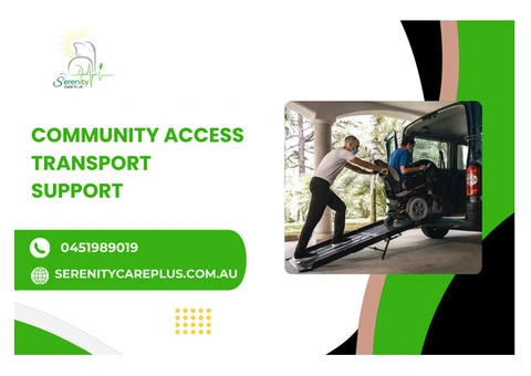 Community Access Transport Support – Hallam - 1/3