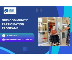 NDIS Community Participation Programs Perth - One Path Disability | Ring 04 5502 9103