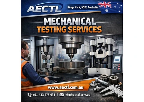 Reliable Mechanical Testing Services for Accurate Results Across Australian Industries