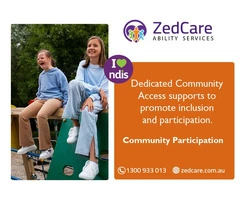 Inclusive Community Access & Support with ZedCare Ability Services