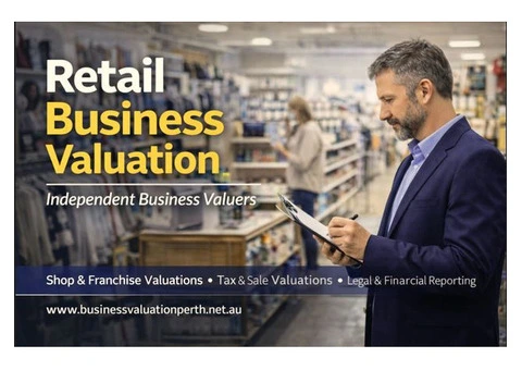 Retail Business Valuation Perth | Independent Business Valuers