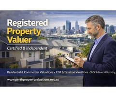 Registered Property Valuer Perth | Certified & Independent Experts