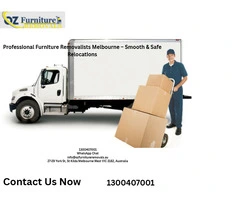 Expert Furniture Removalists Melbourne – Fast, Secure & Budget-Friendly Moves