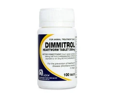 Dimmitrol Heartworm Tablets for Dogs