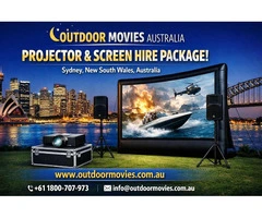 Projector And Screen Hire Package for Events Across Sydney