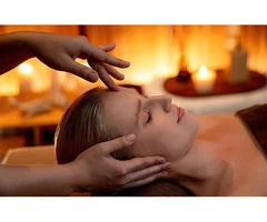 Enjoy a relaxing head massage in Nar Nar Goon for improved sleep and deep relaxation