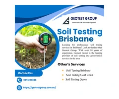 Professional Soil Testing Brisbane for Safe Construction