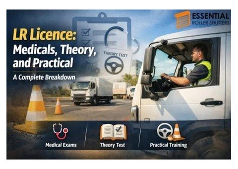 LR Licence Medical, Theory & Practical Test Guide