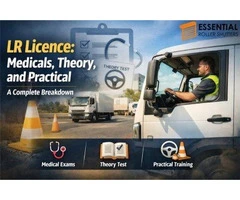 LR Licence Medical, Theory & Practical Test Guide