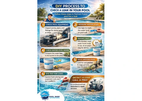 DIY Pool Leak Detection: Step-by-Step Guide to Finding Hidden Leaks