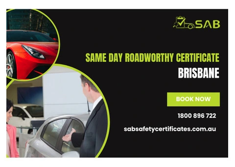 Same Day Roadworthy Certificate Brisbane | Mobile RWC - 1/6