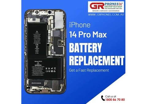 Quick and Safe Phone Battery Replacement Adelaide at GR Phones
