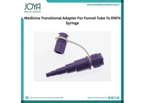 Medicina Transitional Adapter For Funnel Tube To ENFit Syringe - Joya Medical Supplies