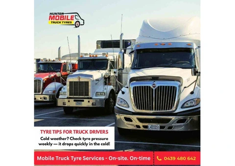 Mobile Truck Tyre Repair & High Quality Tyres Hunter