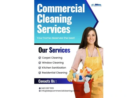 Reliable Commercial Cleaning Services in Melbourne – Deep Commercial Cleaning
