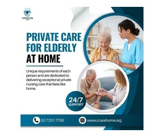 Private care for elderly at home