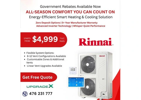 Government Rebates Available – Smart Heating & Cooling Systems in Melbourne