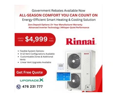 Government Rebates Available – Smart Heating & Cooling Systems in Melbourne