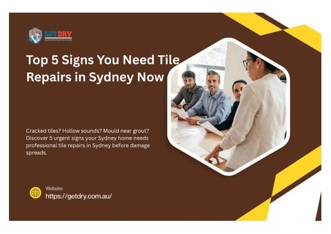 5 Signs Your Sydney Home Needs Professional Tile Repairs Urgently
