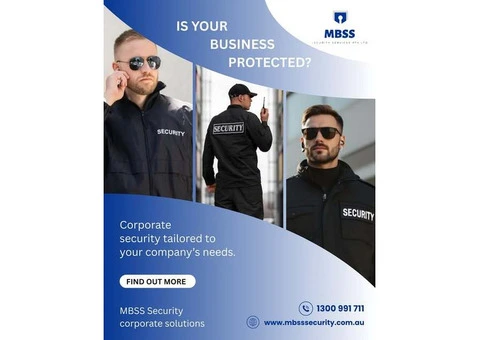 Corporate Security Services – Professional Protection for Businesses & Organisations