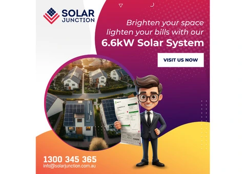 6.6 kW Solar System Cost Panels Output and Installation 
