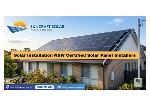 Solar Installation NSW Certified Solar Panel Installers