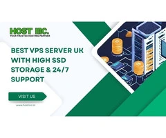 Best VPS Server UK with High SSD Storage & 24/7 Support