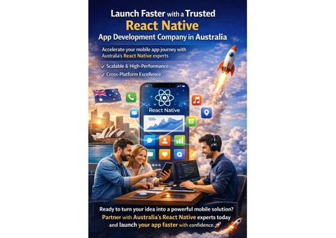 “Launch Faster with a Trusted React Native App Development Company in Australia”