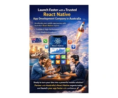 “Launch Faster with a Trusted React Native App Development Company in Australia”