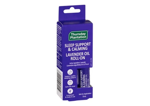 Support Restful Nights with Thursday Plantation Lavender Oil Roll-On
