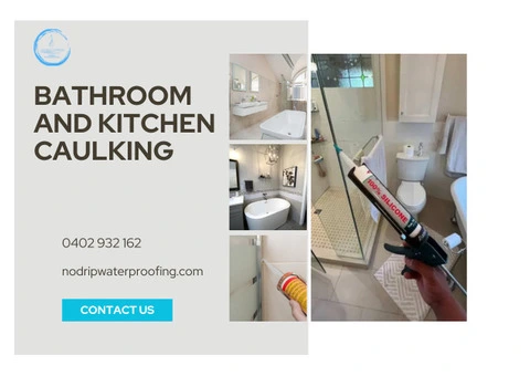 Bathroom and Kitchen Caulking in Invergordon - 1/3