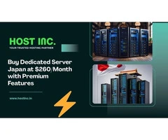 Buy Dedicated Server Japan at $260/Month with Premium Features