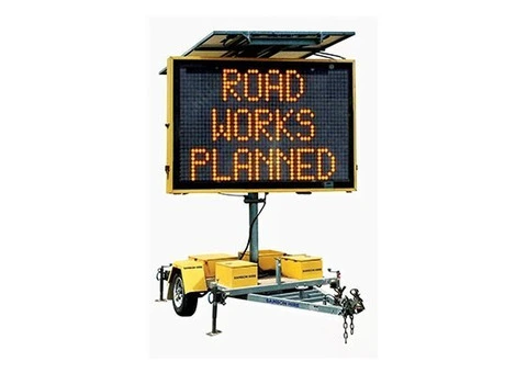 Improve Traffic Management with a Reliable VMS Trailer