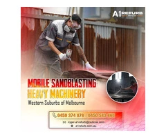 Advanced Mobile Sandblasting Heavy Machinery for Superior Surface Restoration