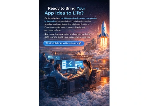 Ready to Build Your App? Discover Top Mobile App Development Companies in Australia