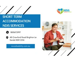 Call Today for Short Term Accommodation NDIS Services in Bexley