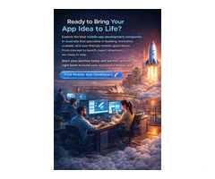 Turn Your Idea into Reality with a Trusted Mobile App Development Company in Australia