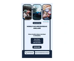 Mobile car aircon regas Adelaide