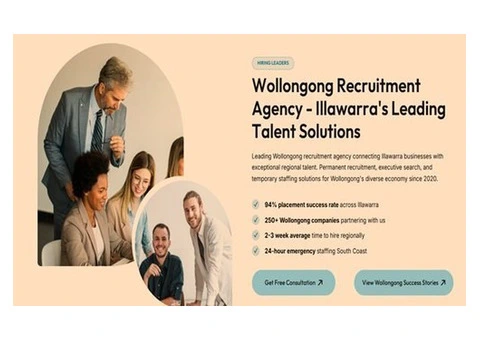 Hire Faster with a Recruitment Agency in Wollongong
