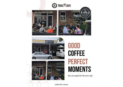 Best Coffee Shop Experience at Trail St Cafe in Australia