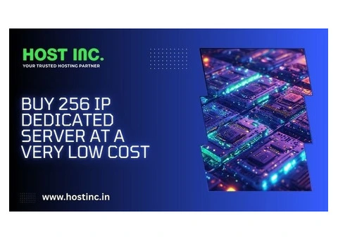 Buy 256 IP Dedicated Server at a Very Low Cost