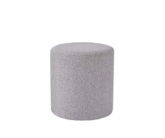 Round Ottoman Stool Brings Comfort and Style to Any Bedroom