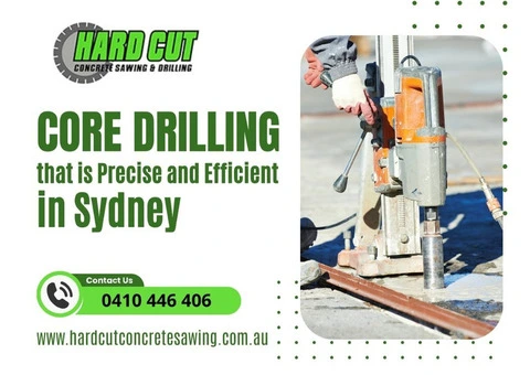 Core Drilling in Sydney – Professional Concrete Cutting & Core drilling Services